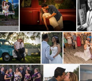 WEDDING PHOTO COLLAGE BRIDE GROOM ENGAGEMENT space coast Brevard melbourne florida video film PNG