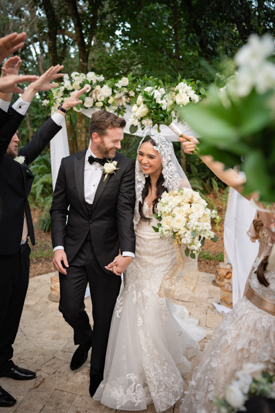 wedding photography space coast bride groom ceremony portrait