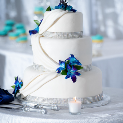 wedding photography space coast cake reception